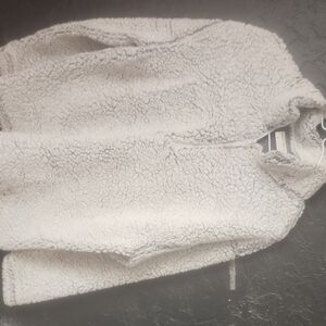 Bobbie Brooks Soft White Sherpa Jacket